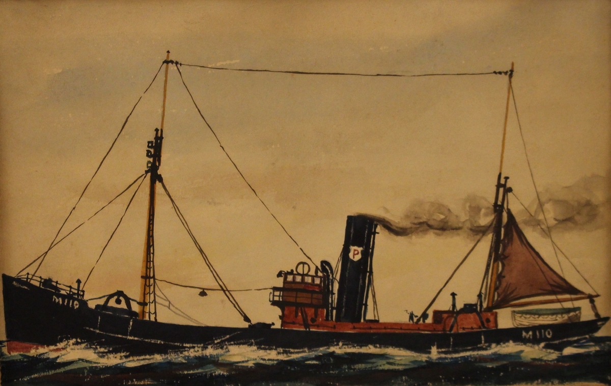 Steam Trawler 'M.110'