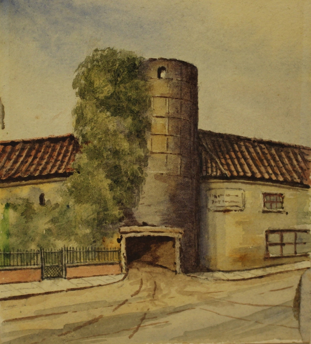 An Old Yarmouth Wall Tower