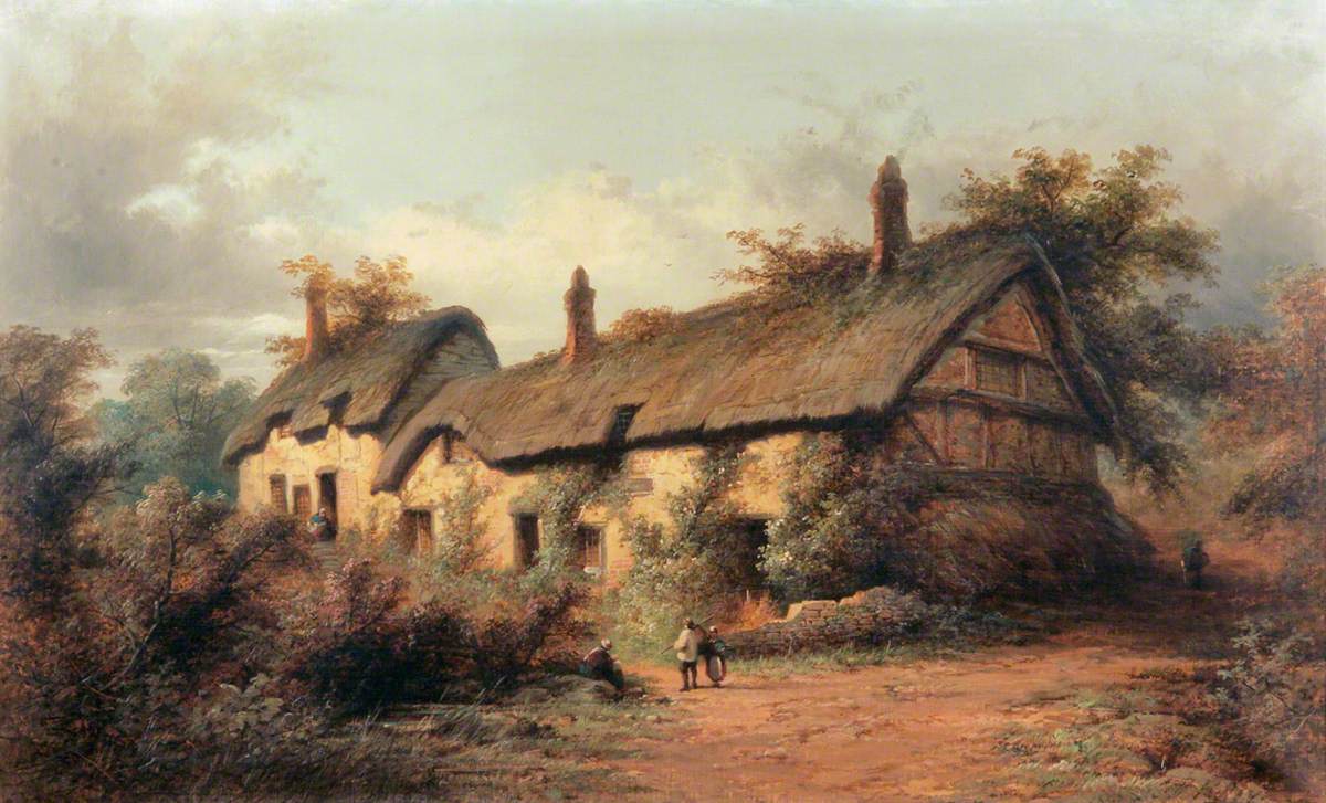 Anne Hathaway S Cottage Stratford Upon Avon Warwickshire Art Uk
