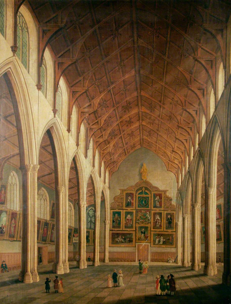 Interior of St Andrew's Hall, Norwich