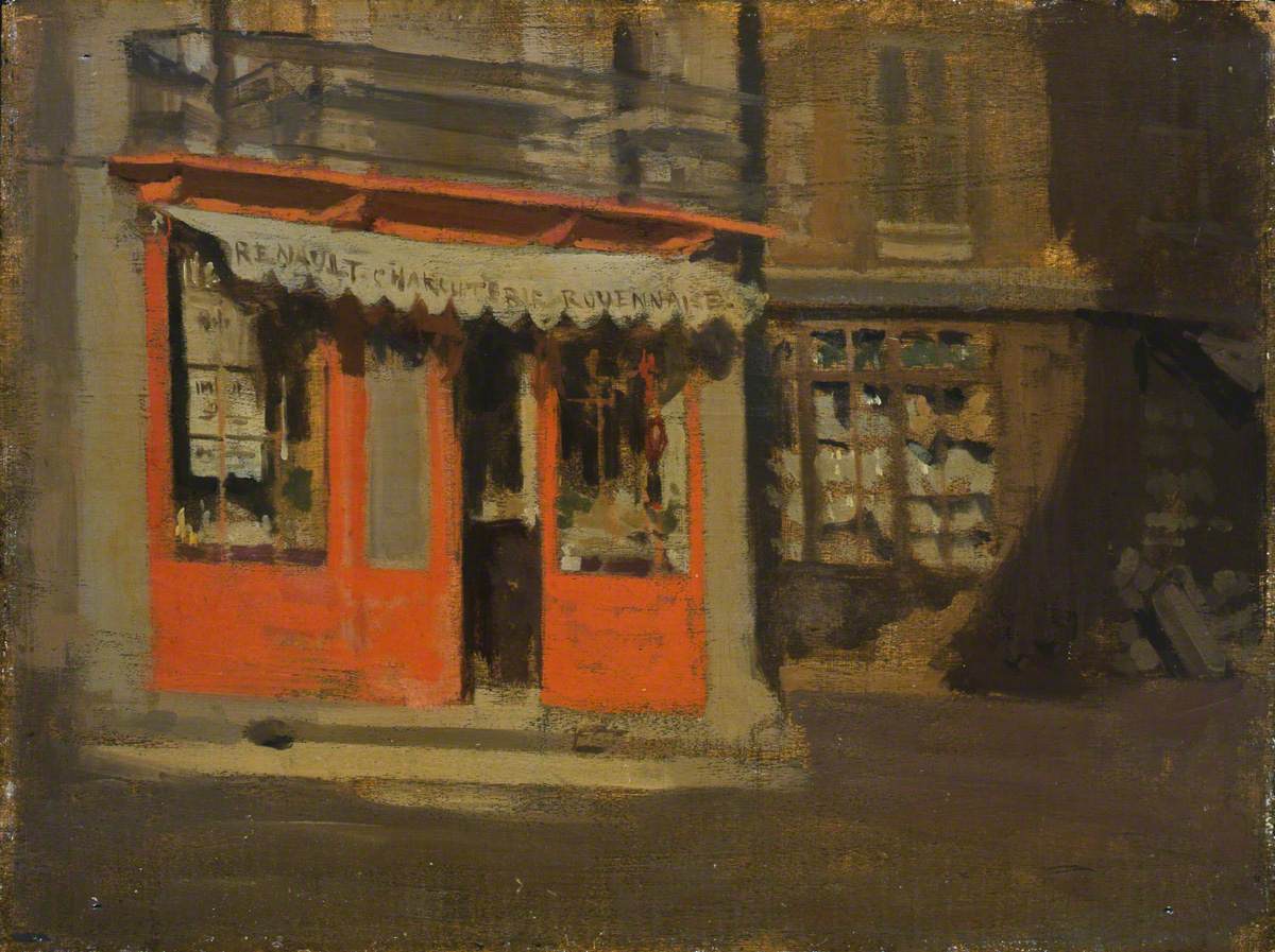 The Red Shop (The October Sun)