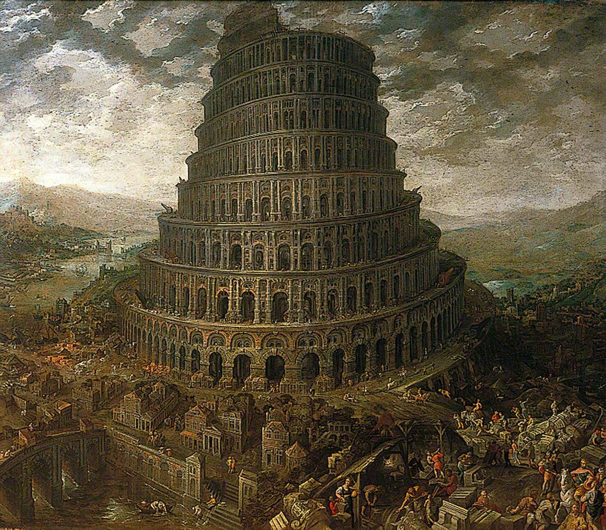 The Tower of Babel Art UK