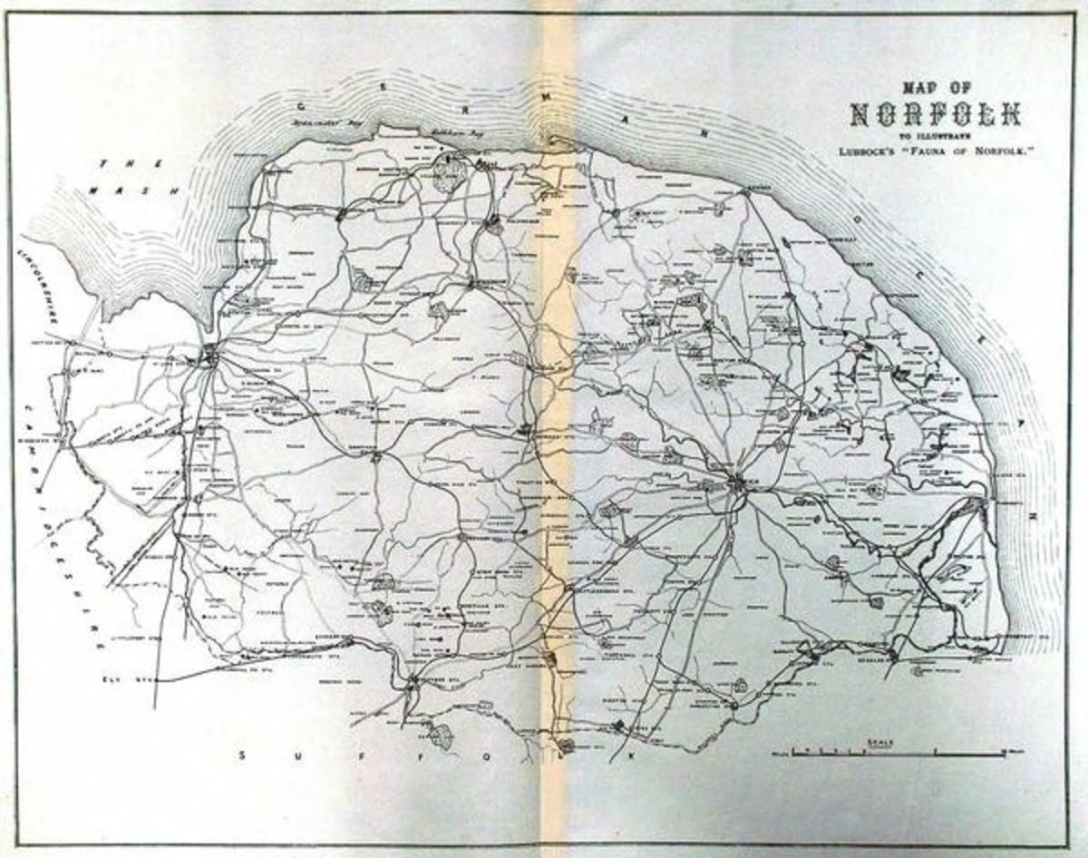 Map of Norfolk