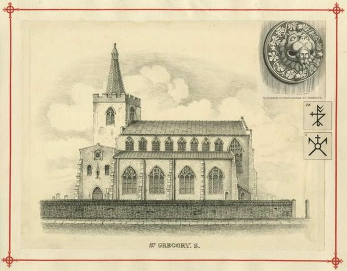 Scutcheon of Door-handle, St Gregory's