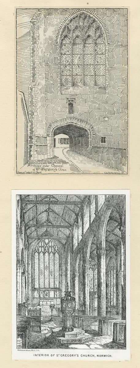 Interior of St Gregory's Church