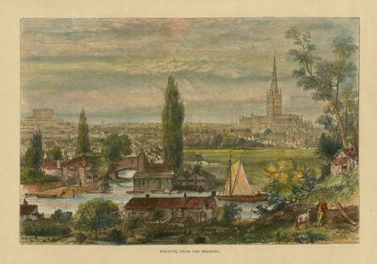 Norwich from the Meadows