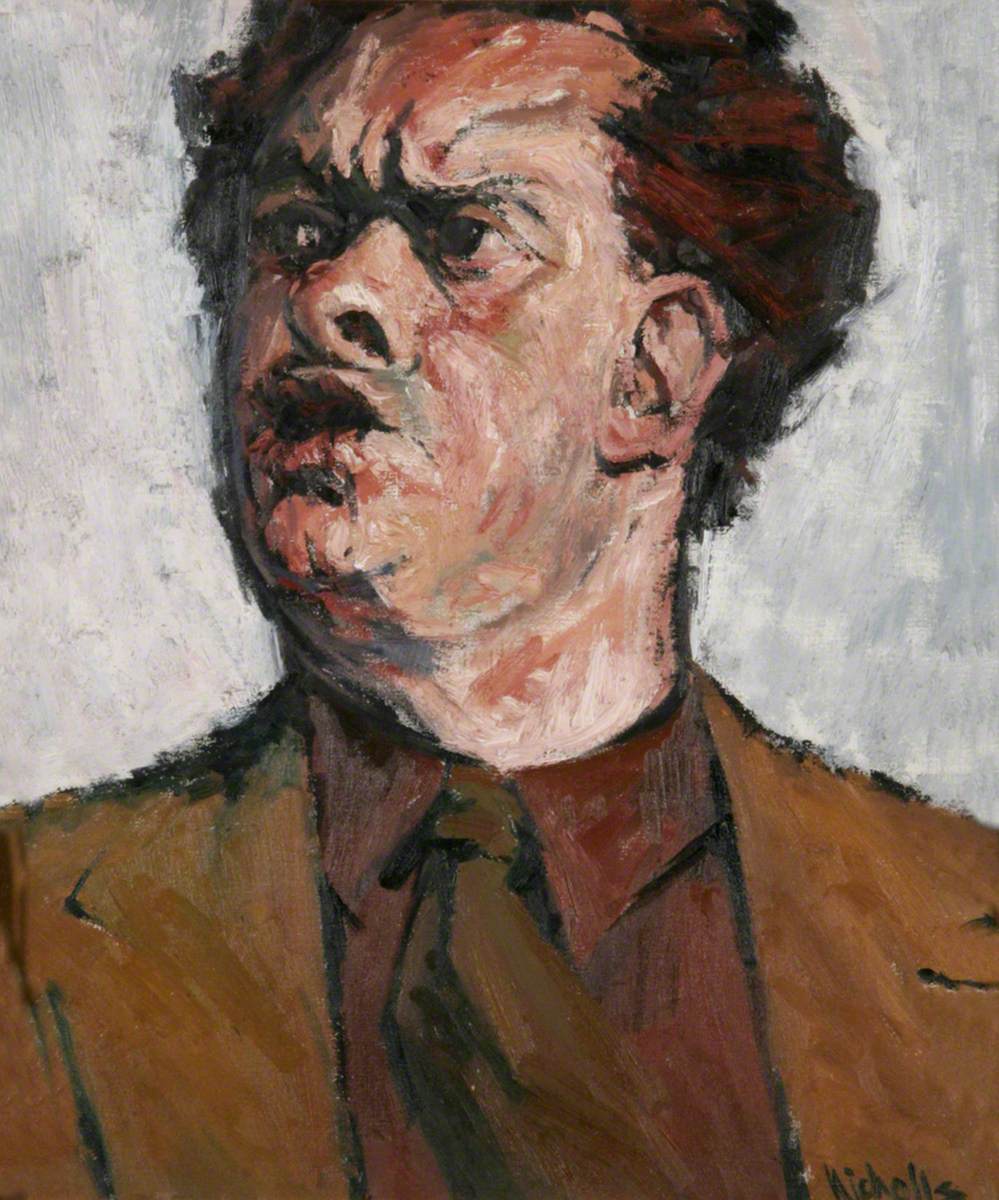 Dylan Thomas 1914 1953 Art UK   NFK NCM NWHCM 1966 41 001 