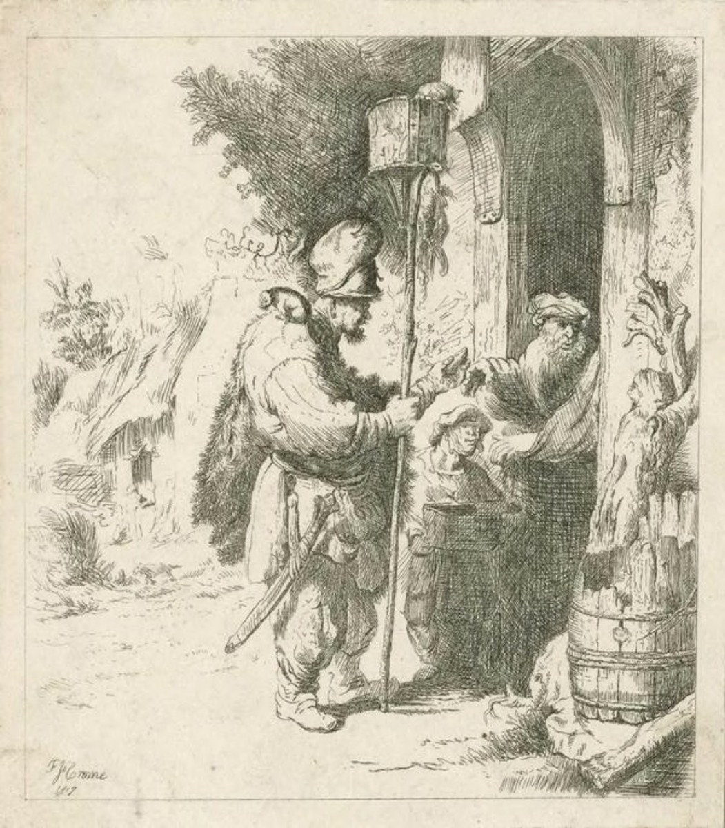 The Rat-Killer, after Rembrandt