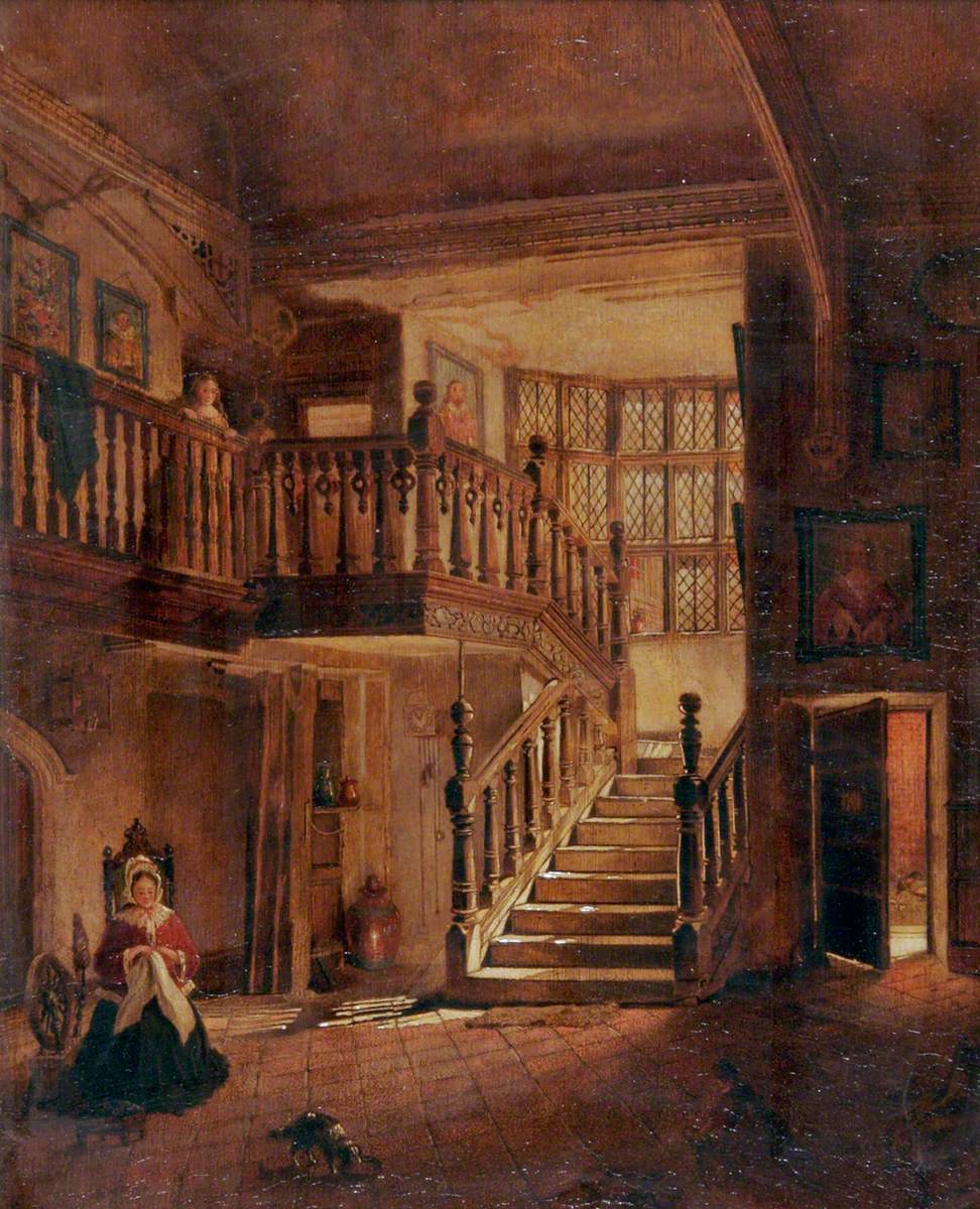 Interior of Strangers' Hall, Norwich