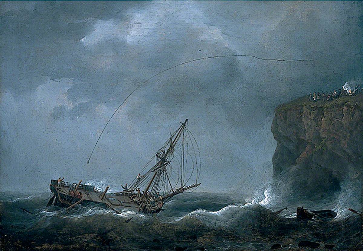 Vessel in Distress, Yarmouth, Norfolk