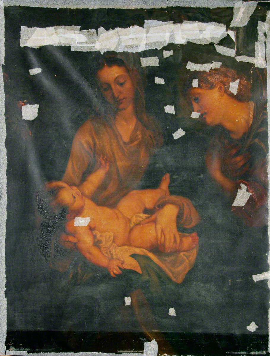 The Virgin and Child with Saint Catherine