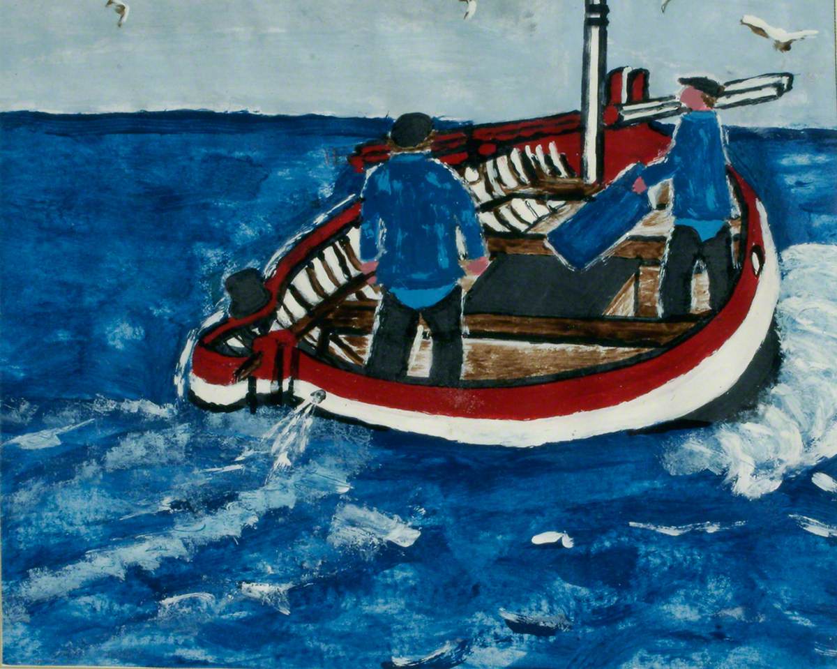 Fishermen in a Boat