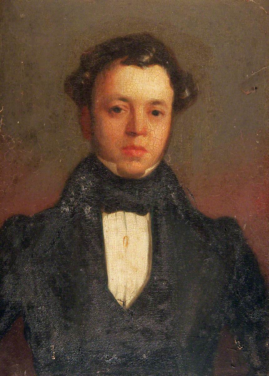 Portrait Of A Young Victorian Man Art Uk