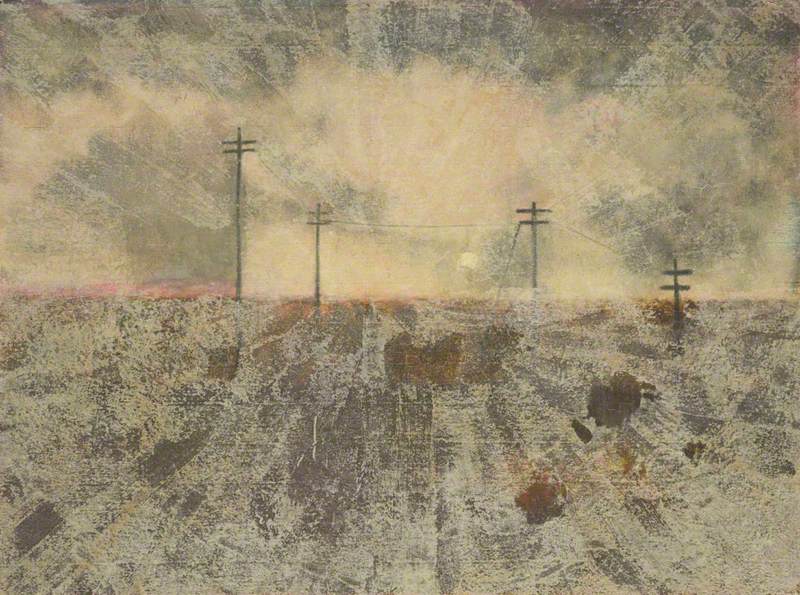 Landscape with Telegraph Poles
