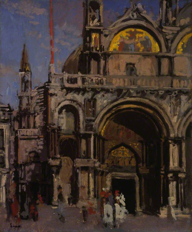 Corner of St Mark's, Venice