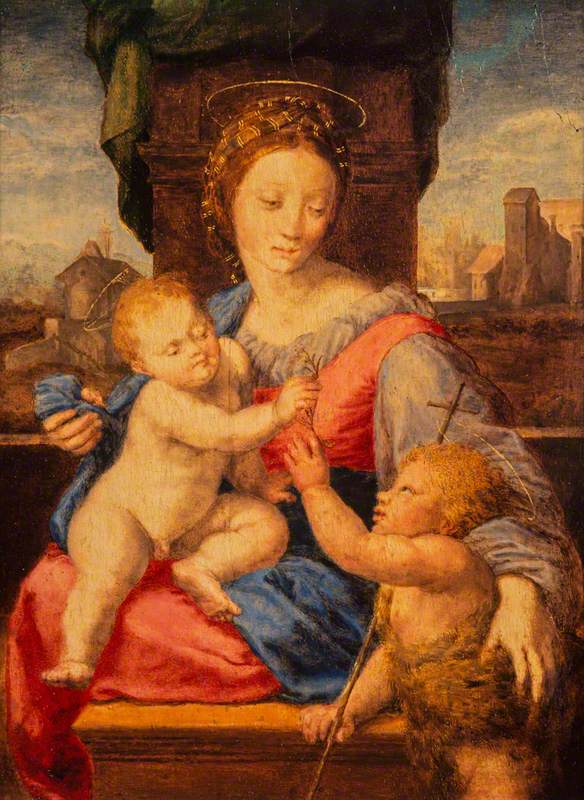 The Virgin and Child with the Infant Saint John the Baptist (The Aldobrandini or Garvagh Madonna)