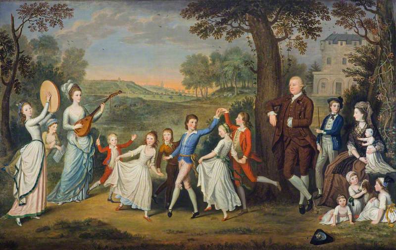 Sir John Halkett of Pitfirrane (1720–1793), 4th Baronet, Mary Hamilton, Lady Halkett and their Family