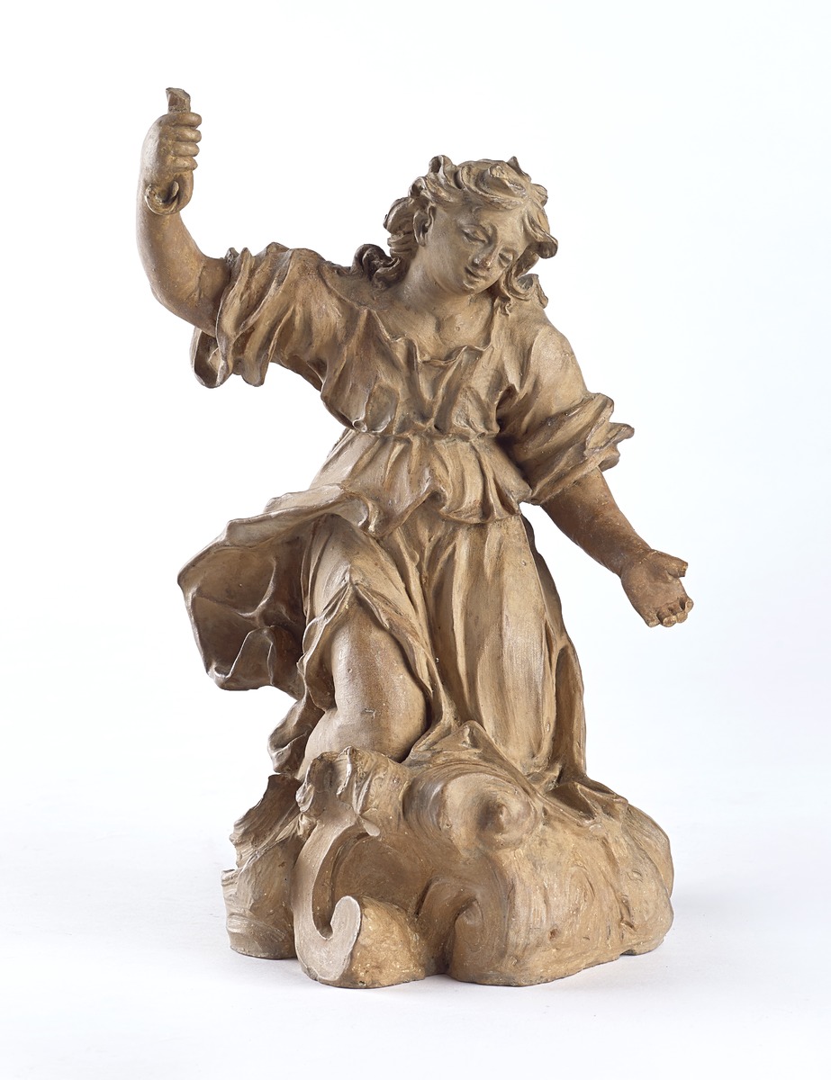 Kneeling Angel Holding a Candlestick