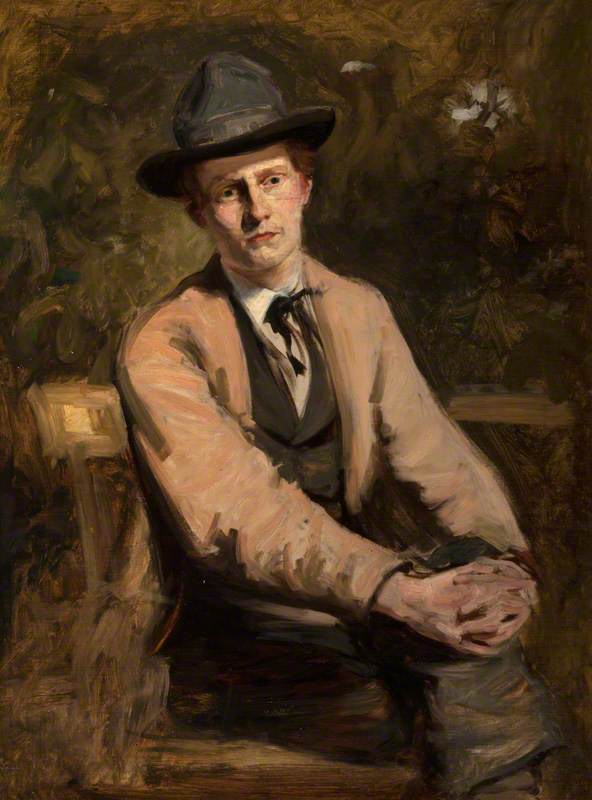 William Darling McKay (1844–1924), Artist, Self Portrait in his Studio