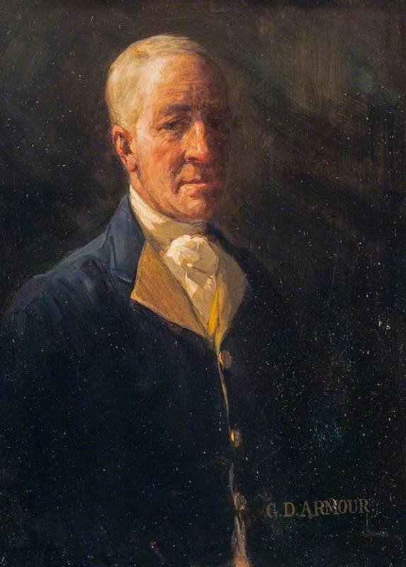 George Denholm Armour (1864–1949), Artist, Self Portrait