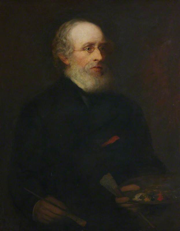 John Maclaren Barclay (1811–1886), Artist, Self Portrait
