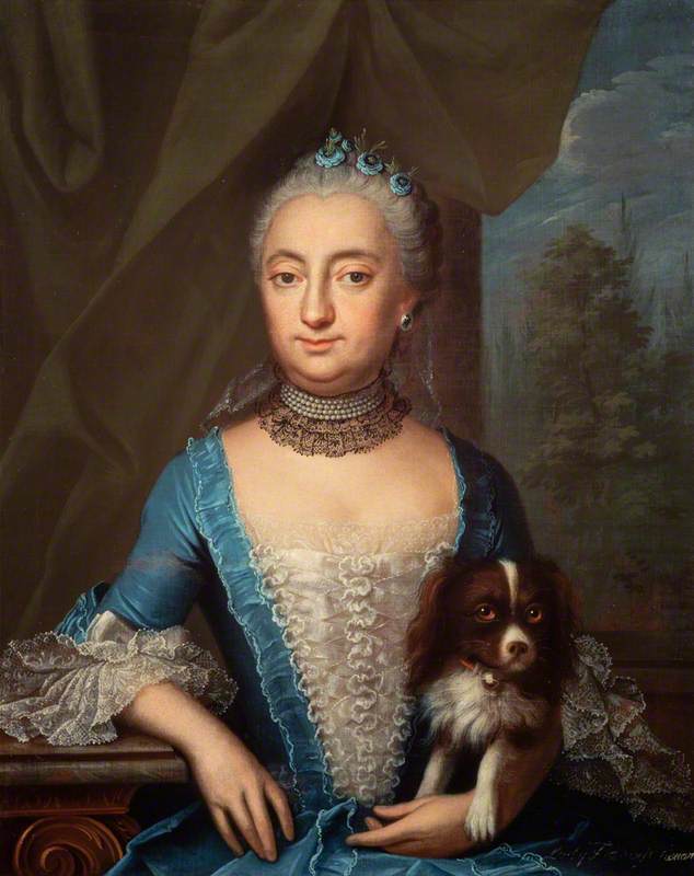 Lady Frances Wemyss (1722–1789), Lady Steuart Denham