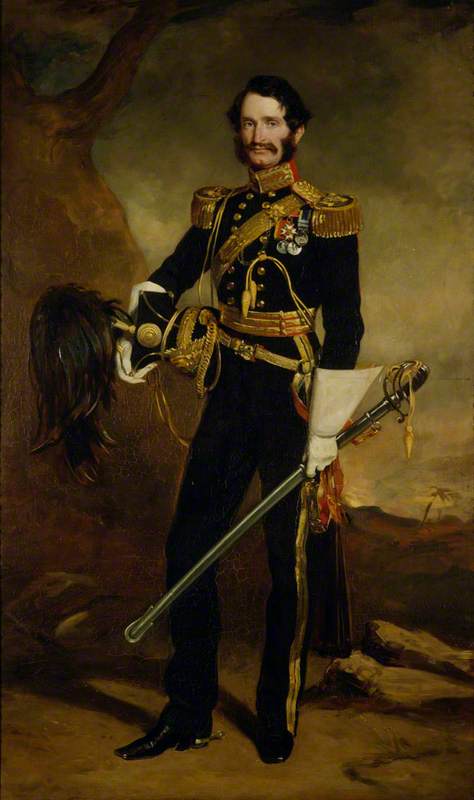 General Sir James Hope Grant (1808–1875), Soldier, as Colonel of the 9th Lancers