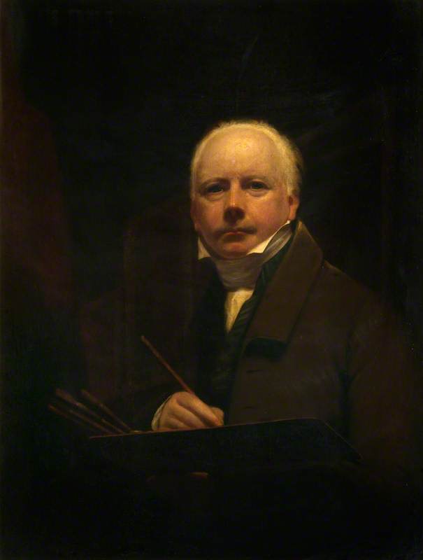 George Watson (1766–1837), Artist and First President of the Scottish Academy (Self Portrait)