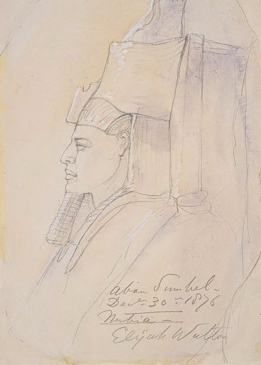 Abu Simbel, Nubia (1876)