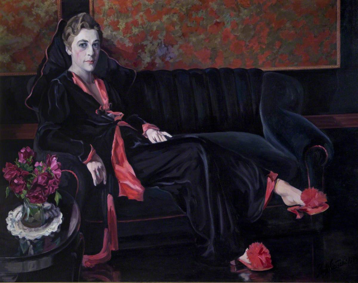 Woman on a Sofa (Dorothy V. Williamson)
