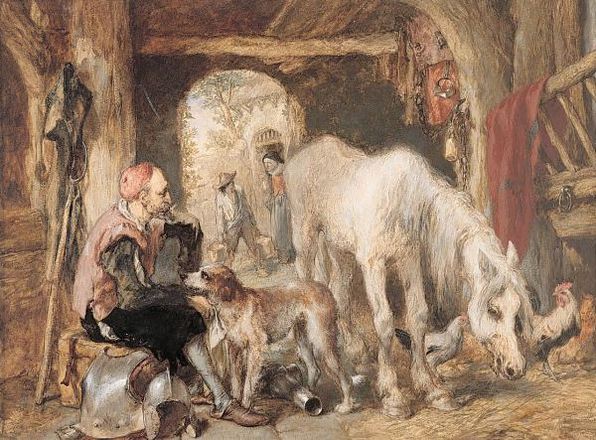 Don Quixote and Rosinante