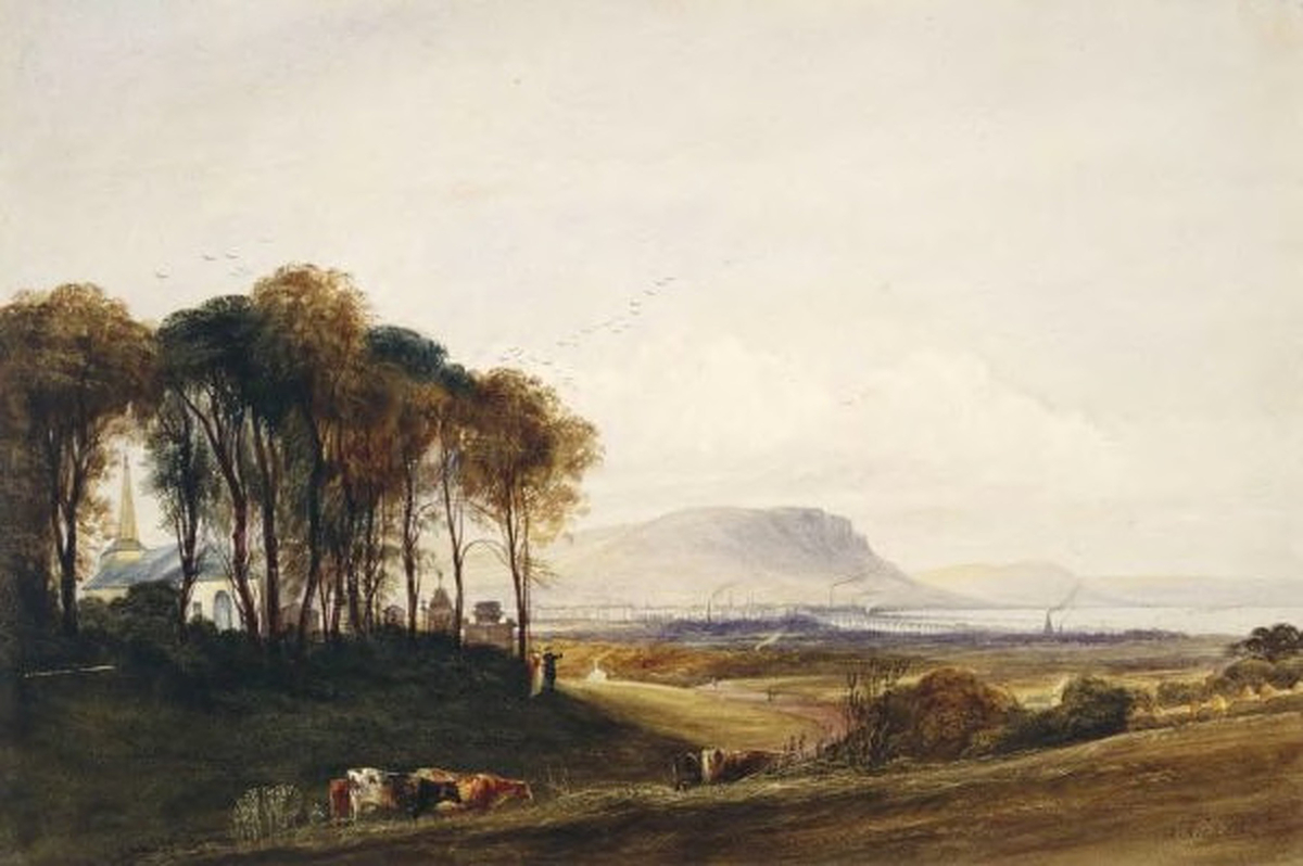 Belfast from Newtownbreda Churchyard
