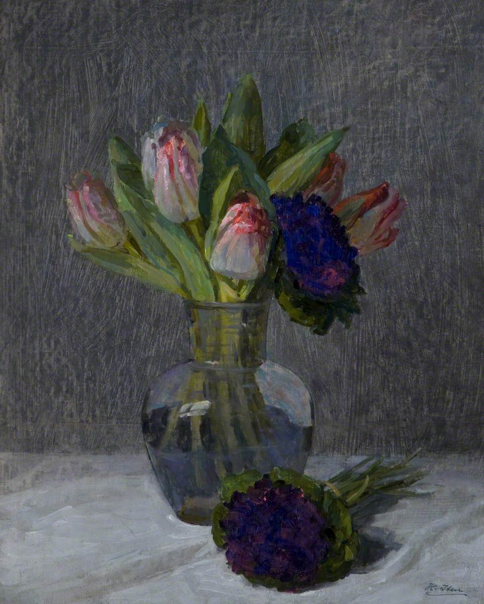 Tulips and Violets