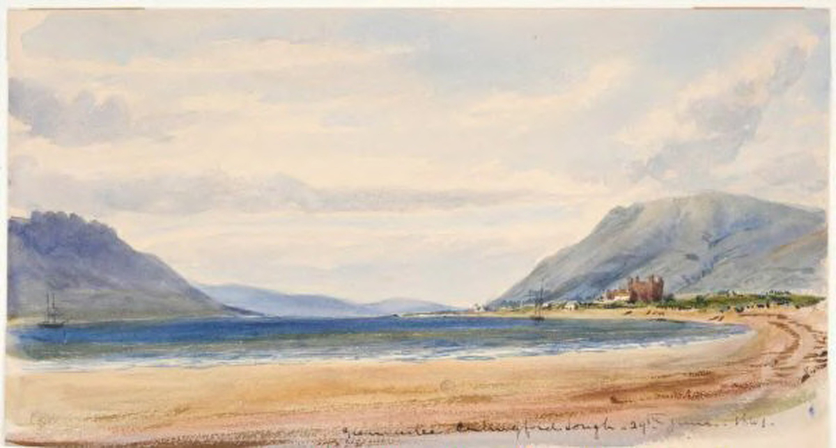 Greencastle, Carlingford Lough (1861)