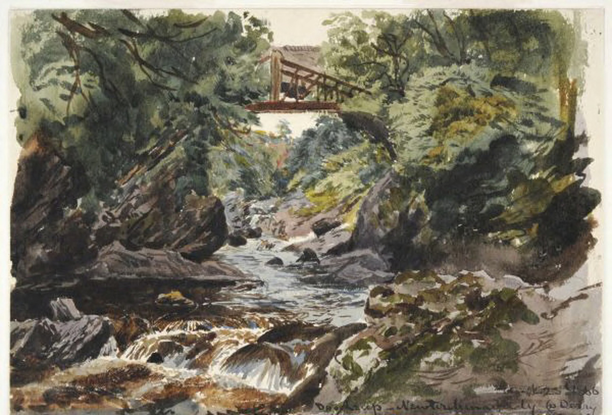 Dog Leap, Newtownlimavady, Co. Derry (1866)