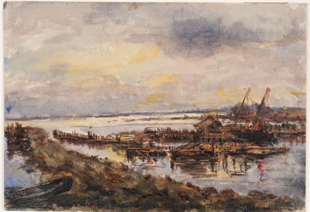 Eel Weir, Toome Bridge (1881)