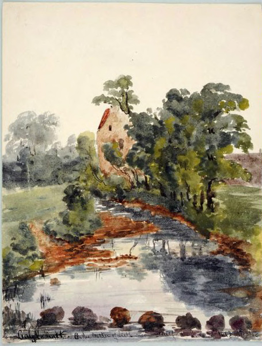 Craiglockhart, on the Water of Leith near Slateford (1843)