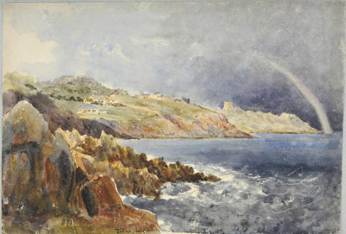 Dalkey Island from Killiney (1844)