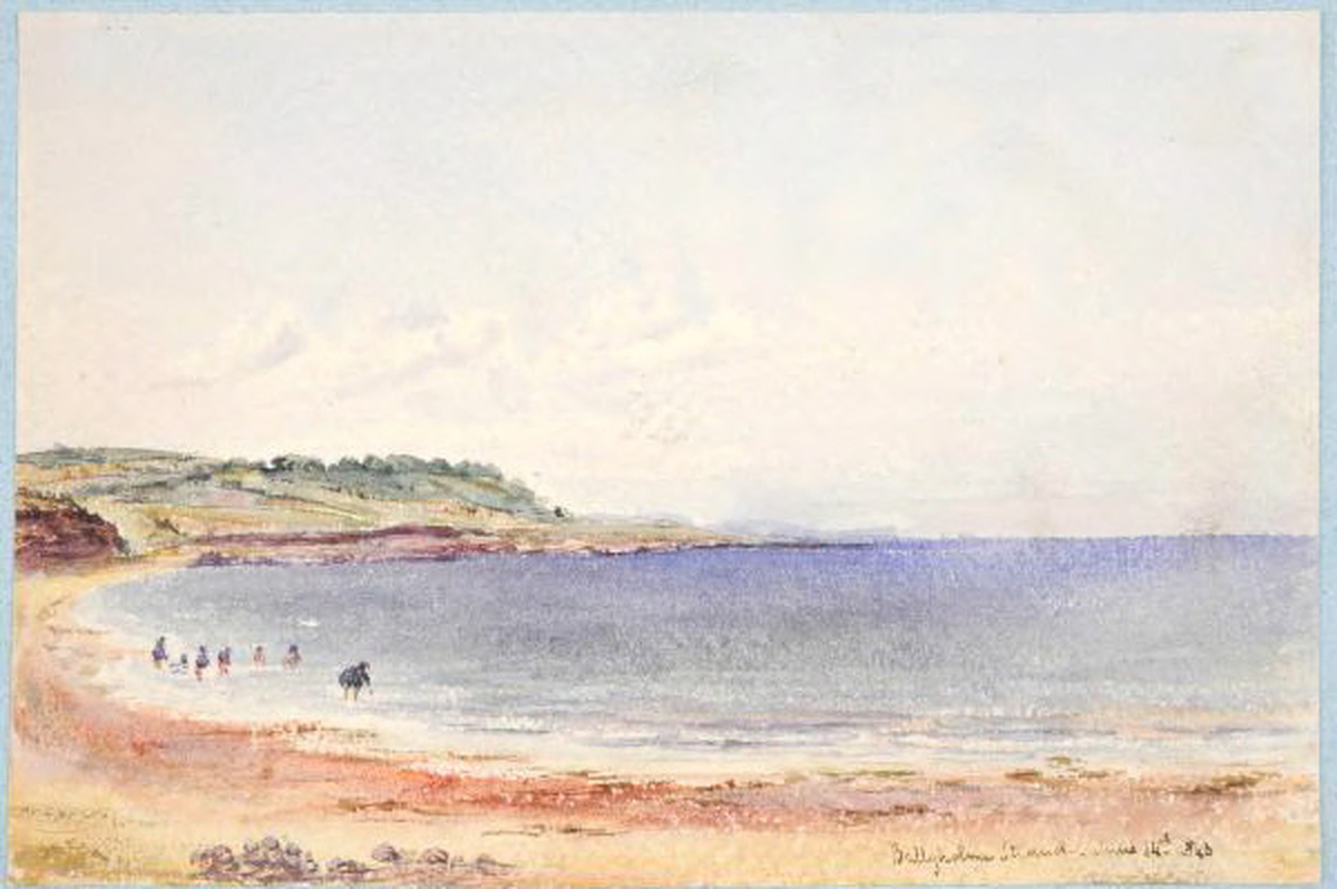 Ballyholme Strand (1846)