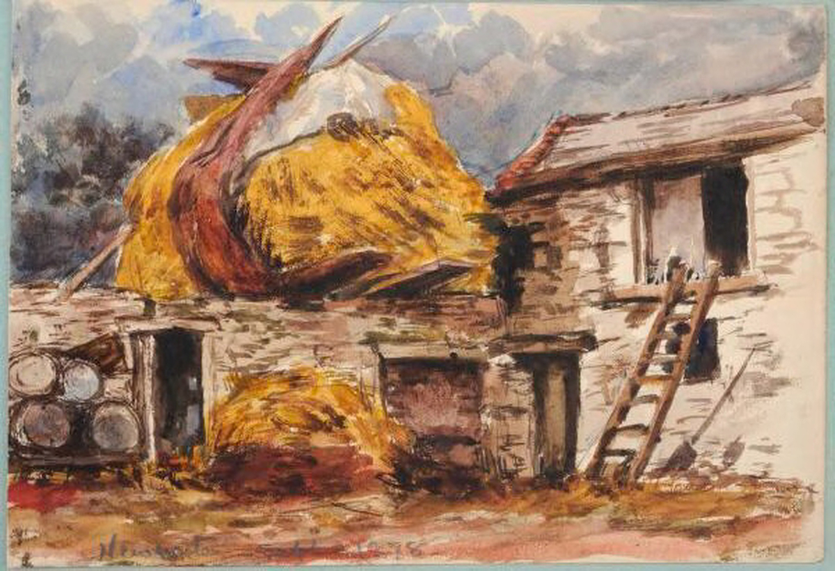 Newcastle (Inn Yard) (1878)