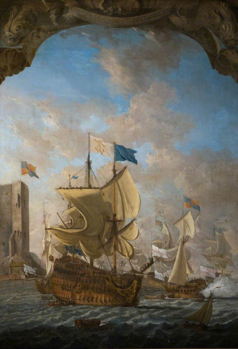 Landing of King William of Glorious Memory at Carrickfergus, 1690