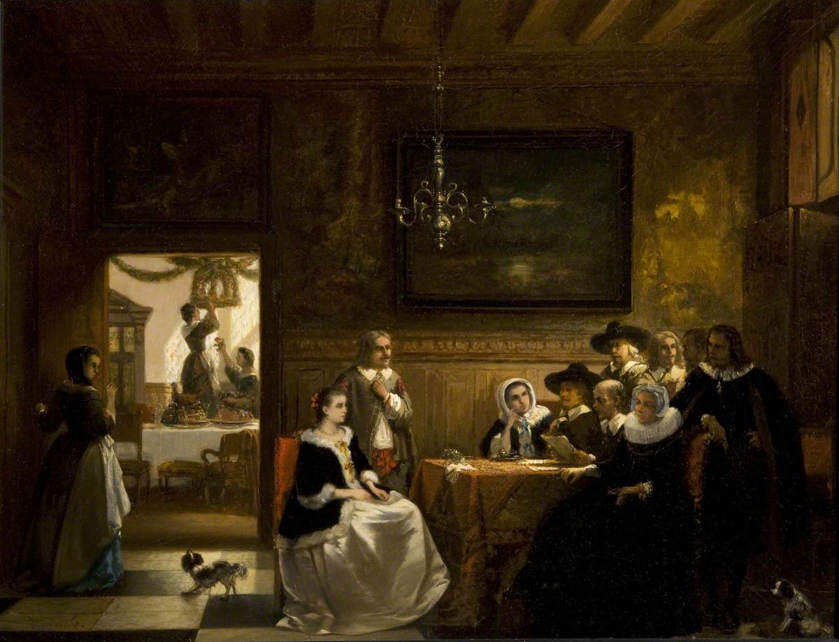 Dutch Family Scene