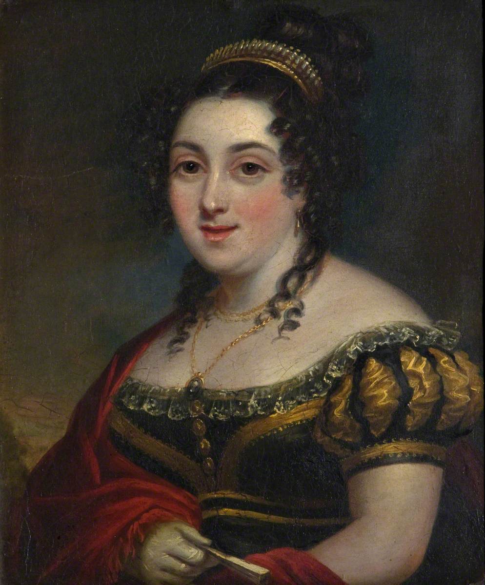 Portrait of a Lady with a Fan