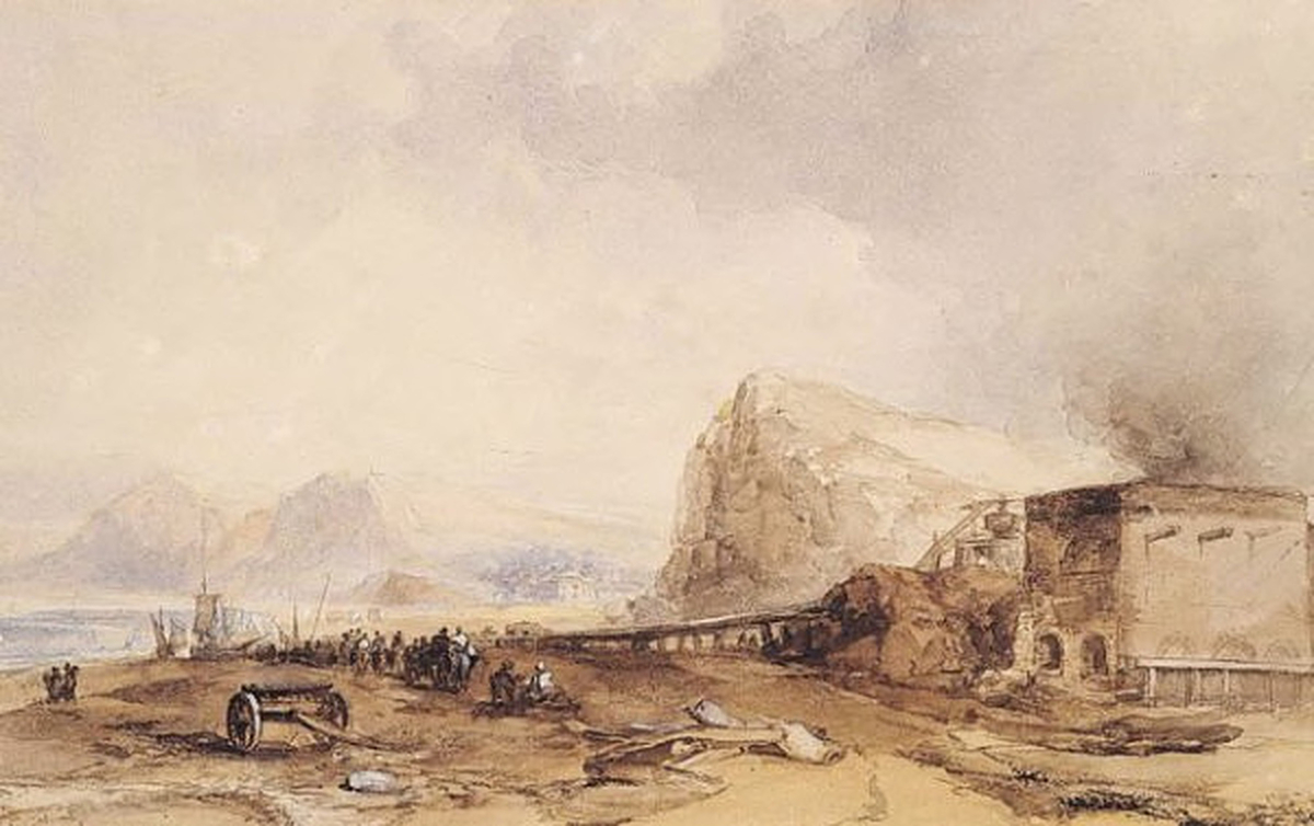 Shakespeare's Cliff, Dover (1849)