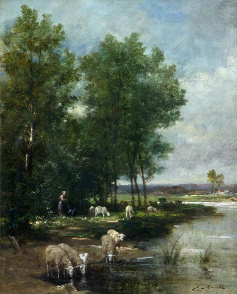 Landscape with Sheep