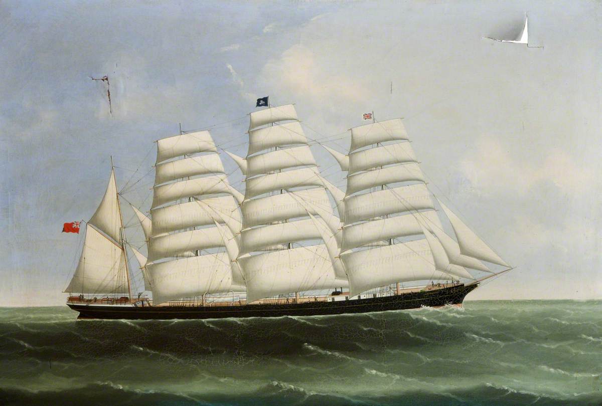 Belfast Four-Masted Barque 'Lord Wolseley'