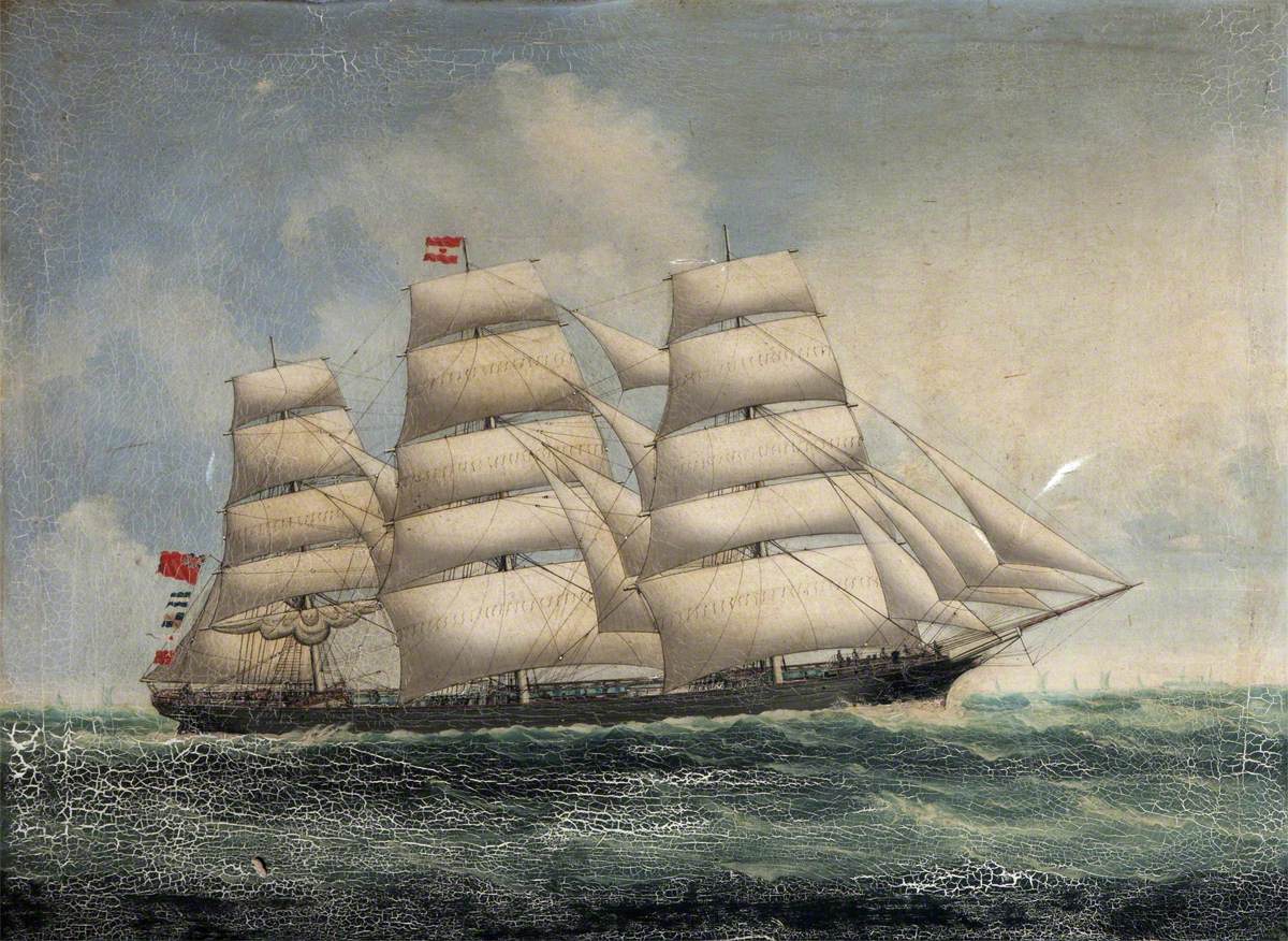Full-Rigged Ship ‘Star of Persia’