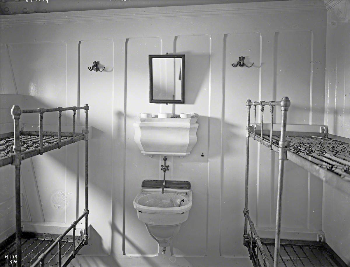 Third class four berth cabin