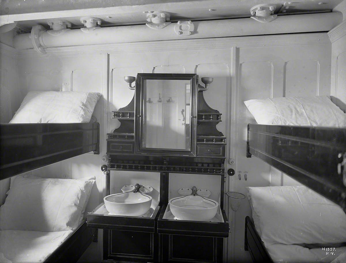 First class four berth cabin