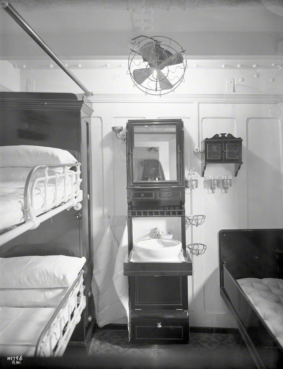 First class two berth cabin